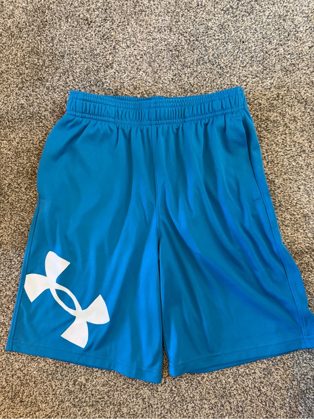 Under Armour Boy’s Blue Performance Athletic Shorts